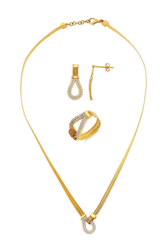 Altın Hasır Set - 