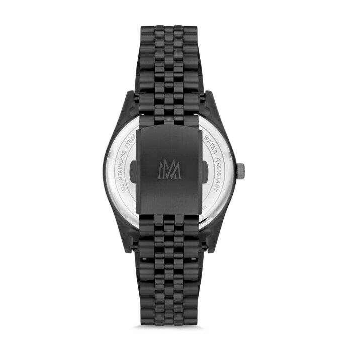 Siyah Çelik Klasik Erkek Kol Saati - 2